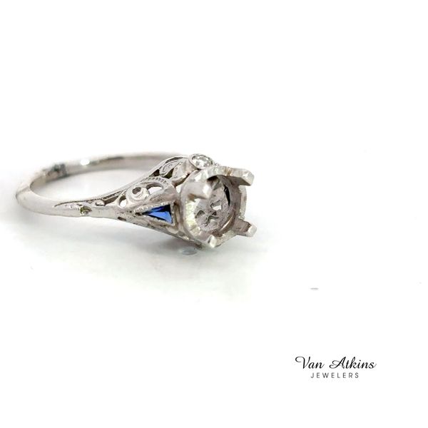 Estate Diamond Semi-Mount Ring Image 2 Van Atkins Jewelers New Albany, MS