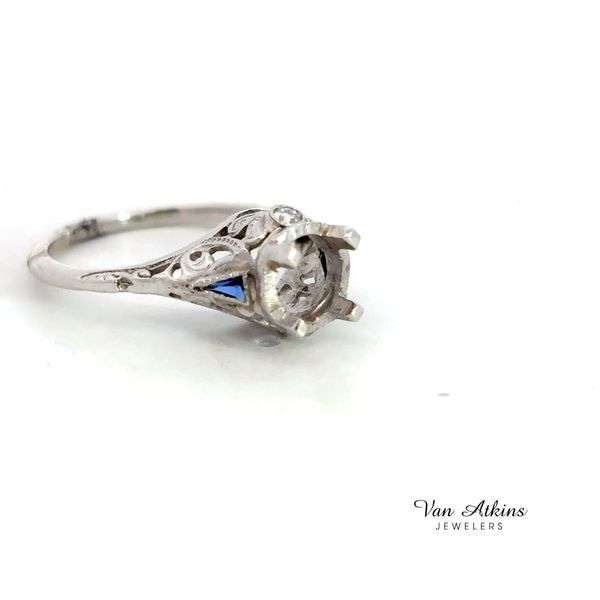 Estate Diamond Semi-Mount Ring Image 3 Van Atkins Jewelers New Albany, MS