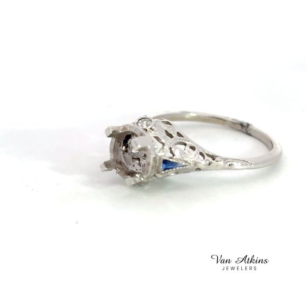 Estate Diamond Semi-Mount Ring Image 4 Van Atkins Jewelers New Albany, MS