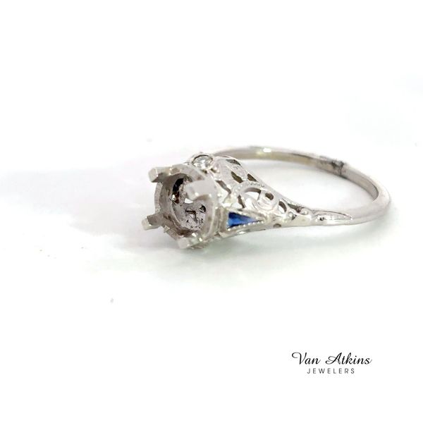 Estate Diamond Semi-Mount Ring Image 5 Van Atkins Jewelers New Albany, MS