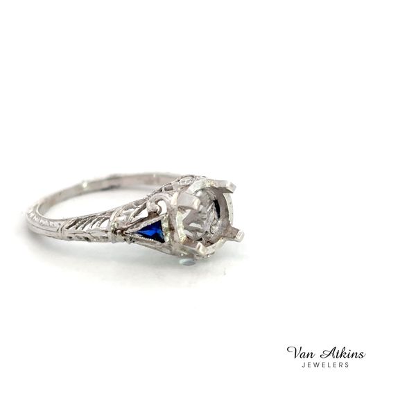 Estate Diamond Semi-Mount Ring Image 2 Van Atkins Jewelers New Albany, MS