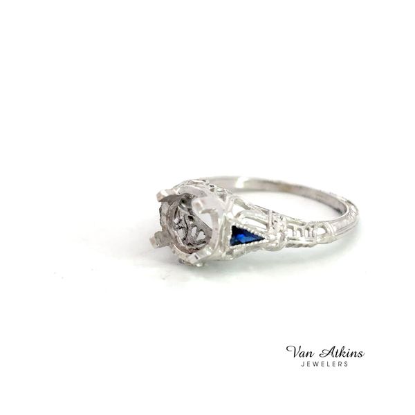Estate Diamond Semi-Mount Ring Image 3 Van Atkins Jewelers New Albany, MS