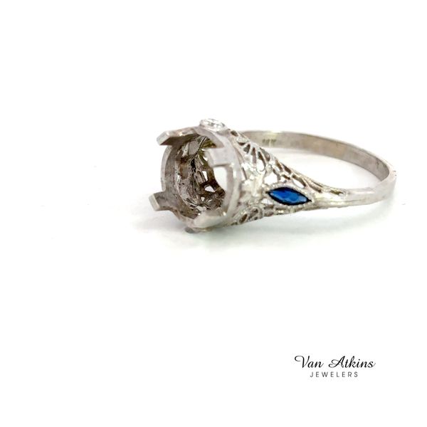 Estate Diamond Semi-Mount Ring Image 2 Van Atkins Jewelers New Albany, MS