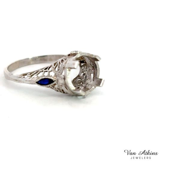 Estate Diamond Semi-Mount Ring Image 3 Van Atkins Jewelers New Albany, MS