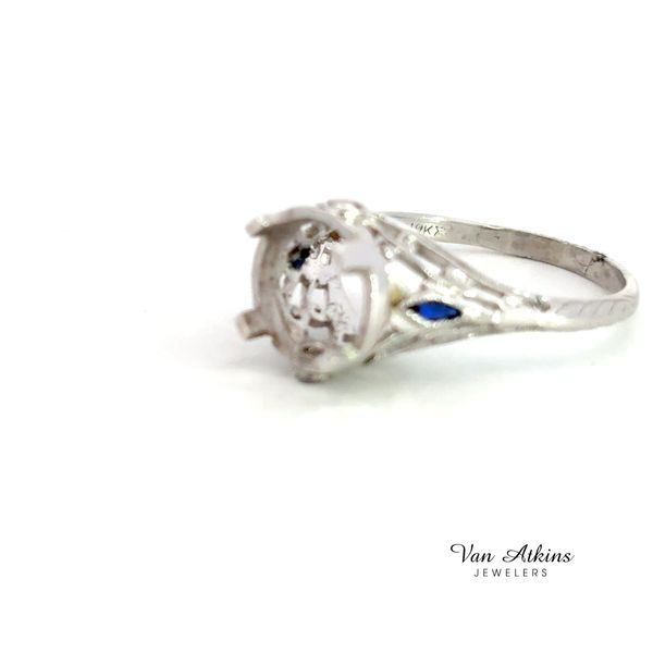 Estate Diamond Semi-Mount Ring Image 2 Van Atkins Jewelers New Albany, MS