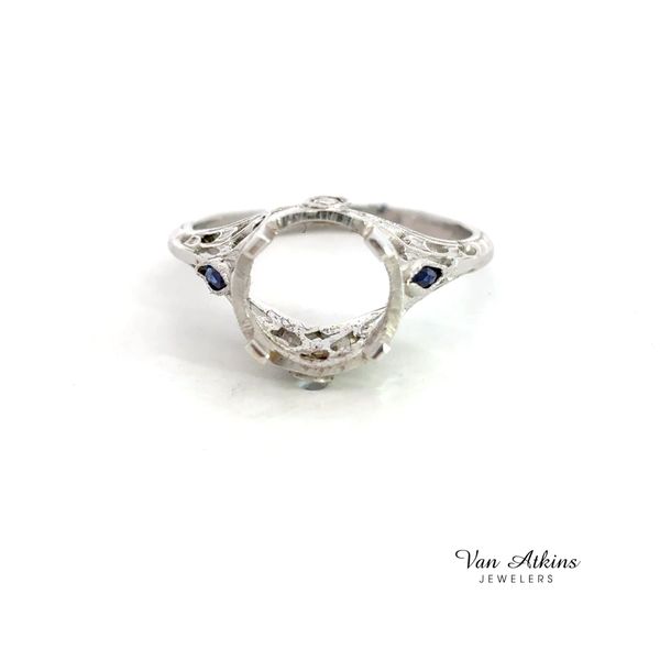 Estate Diamond Semi-Mount Ring Image 4 Van Atkins Jewelers New Albany, MS