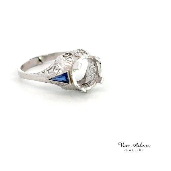 Estate Diamond Semi-Mount Ring Image 2 Van Atkins Jewelers New Albany, MS