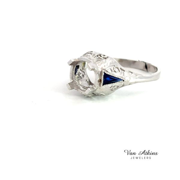 Estate Diamond Semi-Mount Ring Image 3 Van Atkins Jewelers New Albany, MS