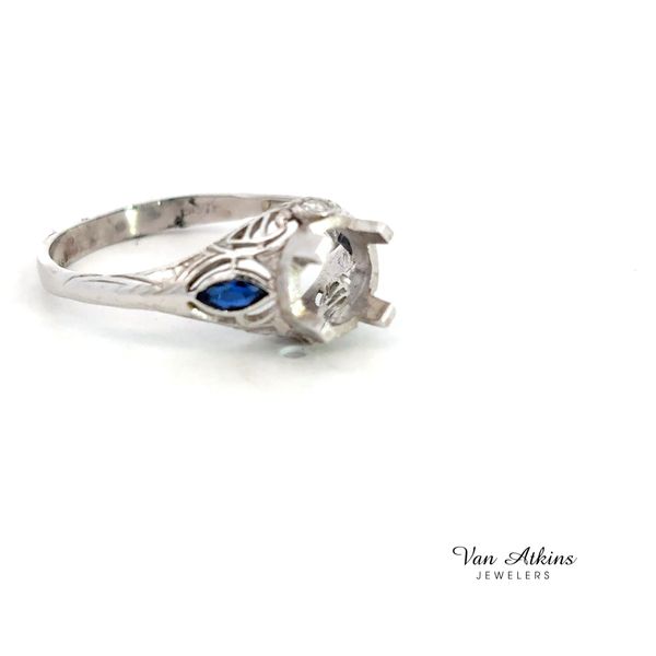 Estate Diamond Semi-Mount Ring Image 3 Van Atkins Jewelers New Albany, MS