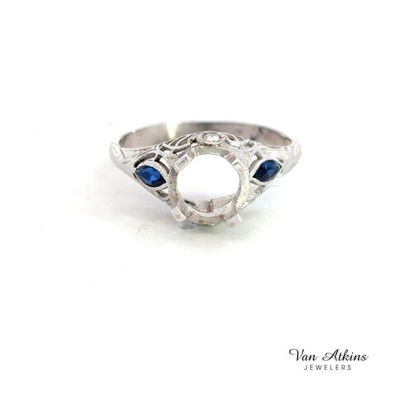 Estate Diamond Semi-Mount Ring Van Atkins Jewelers New Albany, MS