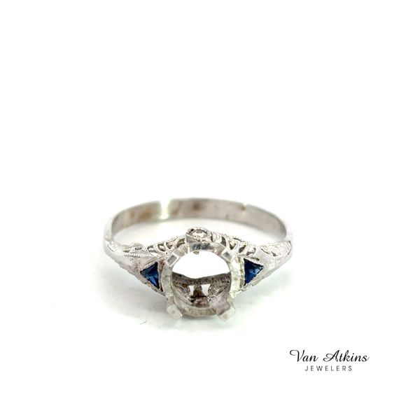 Estate Diamond Semi-Mount Ring Van Atkins Jewelers New Albany, MS