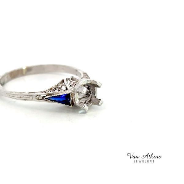 Estate Diamond Semi-Mount Ring Image 2 Van Atkins Jewelers New Albany, MS