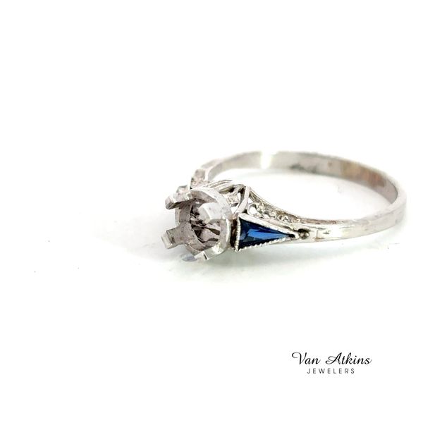 Estate Diamond Semi-Mount Ring Image 3 Van Atkins Jewelers New Albany, MS