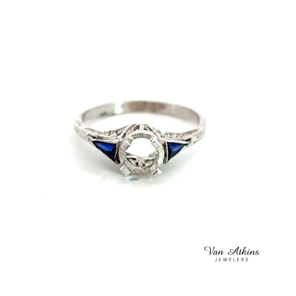 Estate Diamond Semi-Mount Ring Image 4 Van Atkins Jewelers New Albany, MS
