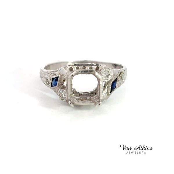 Estate Diamond Semi-Mount Ring Van Atkins Jewelers New Albany, MS