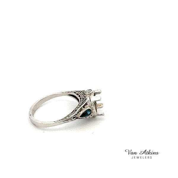 0.04 Carat Estate Diamond Semi-Mount Ring Image 2 Van Atkins Jewelers New Albany, MS