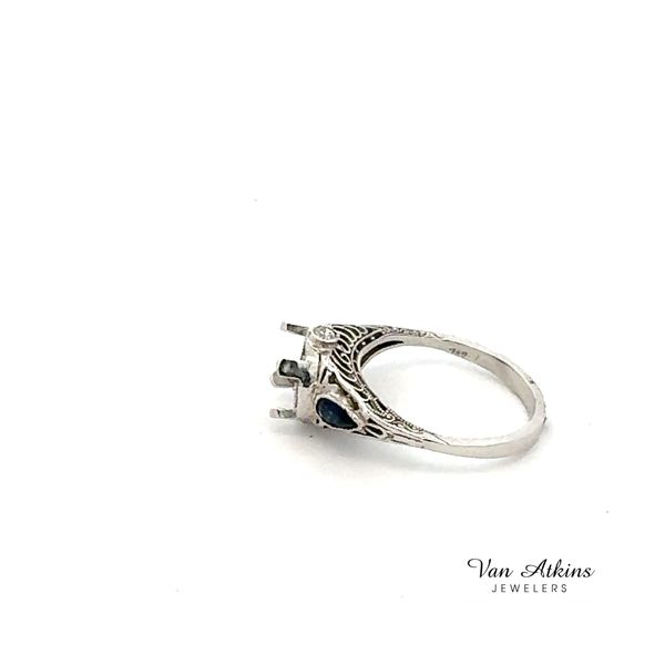 0.04 Carat Estate Diamond Semi-Mount Ring Image 3 Van Atkins Jewelers New Albany, MS