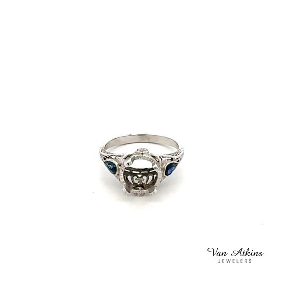 0.04 Carat Estate Diamond Semi-Mount Ring Van Atkins Jewelers New Albany, MS