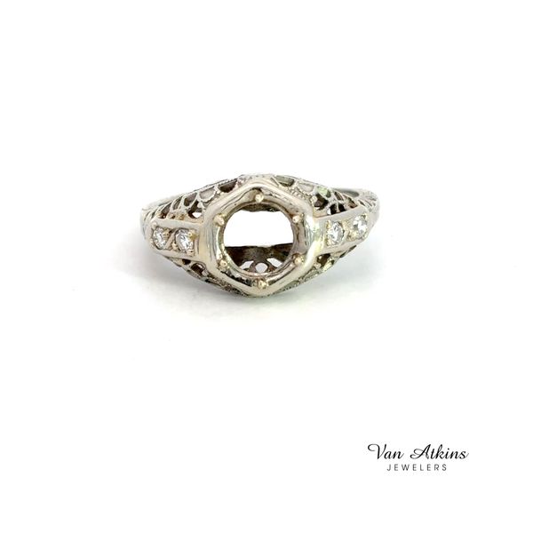 Estate Diamond Semi-Mount Ring Van Atkins Jewelers New Albany, MS