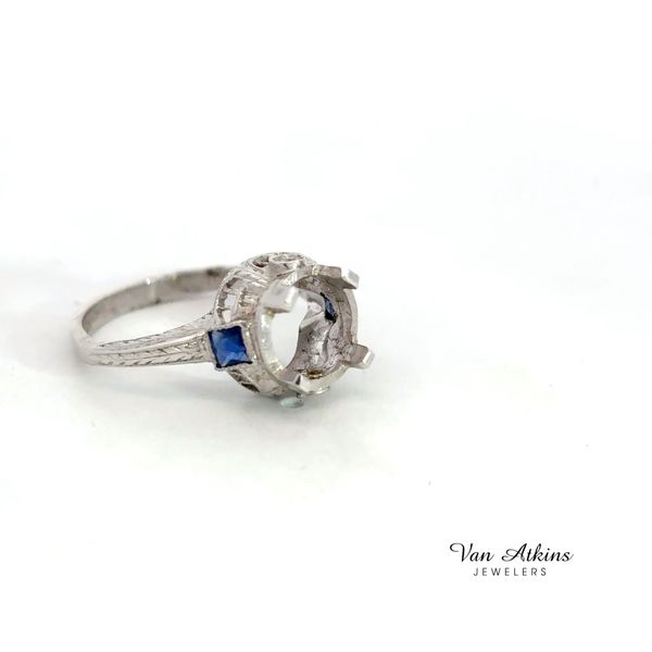 Estate Diamond Semi-Mount Ring Image 3 Van Atkins Jewelers New Albany, MS