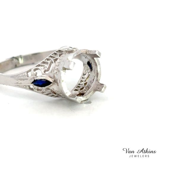 Estate Diamond Semi-Mount Ring Image 2 Van Atkins Jewelers New Albany, MS