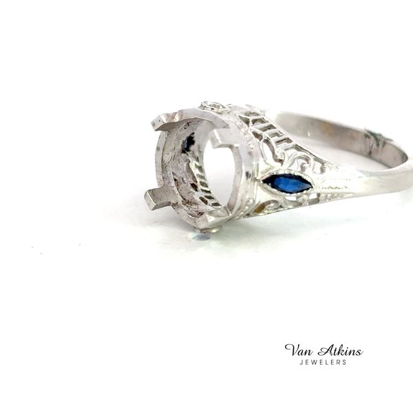 Estate Diamond Semi-Mount Ring Image 3 Van Atkins Jewelers New Albany, MS