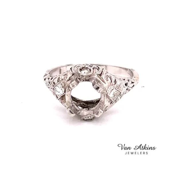 Estate Diamond Semi Mount Van Atkins Jewelers New Albany, MS