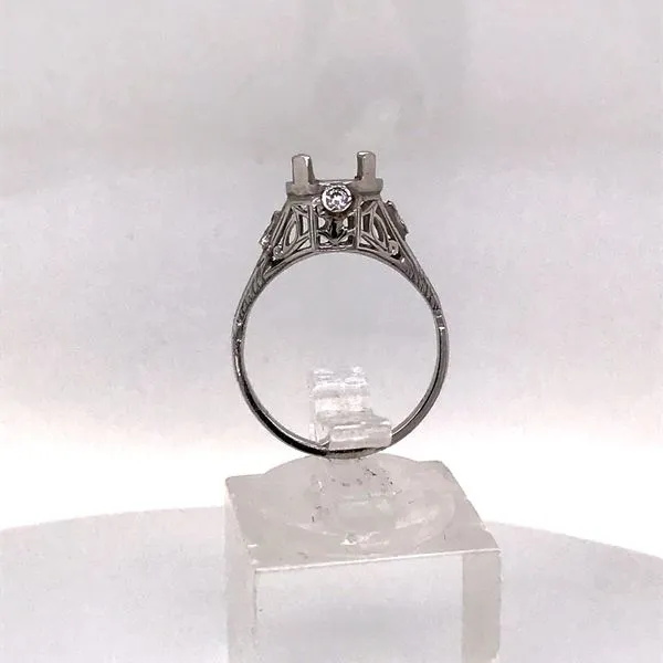 Estate Diamond Semi Mount Image 3 Van Atkins Jewelers New Albany, MS
