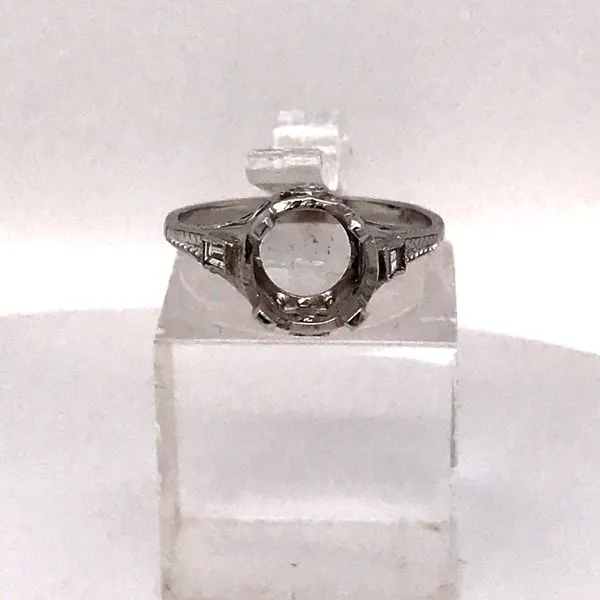 Estate Diamond Semi Mount Van Atkins Jewelers New Albany, MS