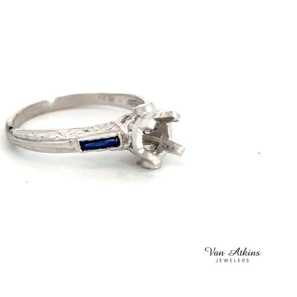 0.04 Carat Estate Diamond Semi-Mount Ring Image 3 Van Atkins Jewelers New Albany, MS