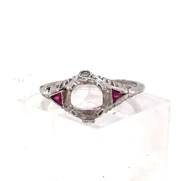 Estate Diamond Semi Mount Van Atkins Jewelers New Albany, MS