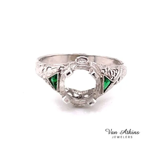 Estate Diamond Semi Mount Van Atkins Jewelers New Albany, MS