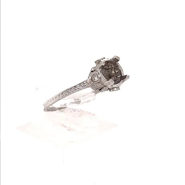Estate Diamond Semi Mount Image 2 Van Atkins Jewelers New Albany, MS