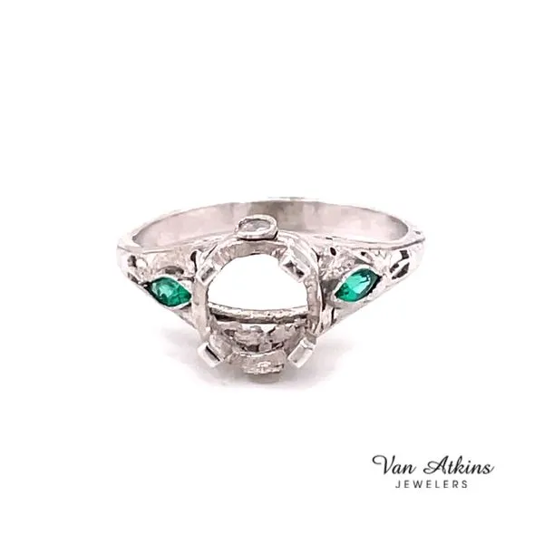 Estate Diamond Semi Mount Van Atkins Jewelers New Albany, MS