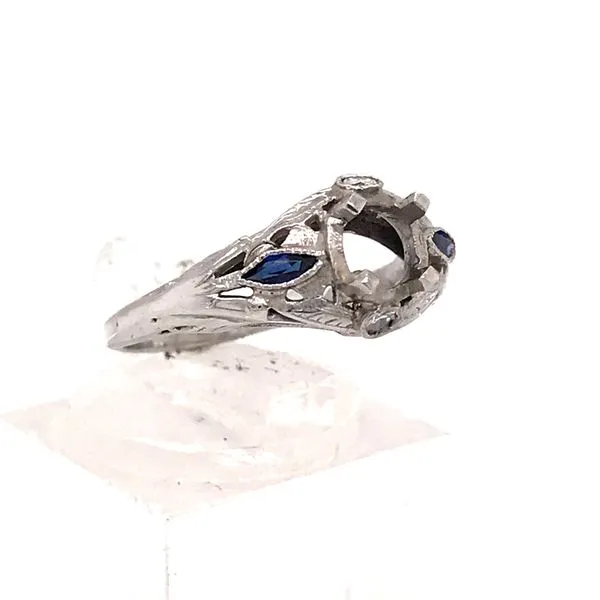 Estate Diamond Semi Mount Image 2 Van Atkins Jewelers New Albany, MS