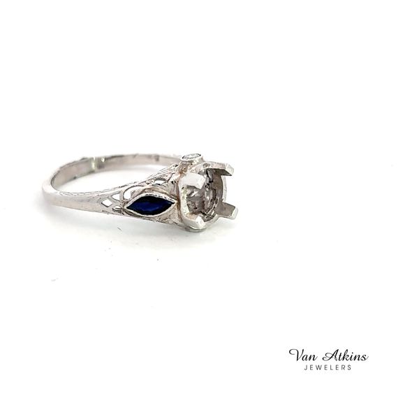 Estate Diamond Semi-Mount Ring Image 2 Van Atkins Jewelers New Albany, MS