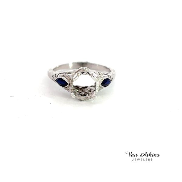 Estate Diamond Semi-Mount Ring Image 4 Van Atkins Jewelers New Albany, MS