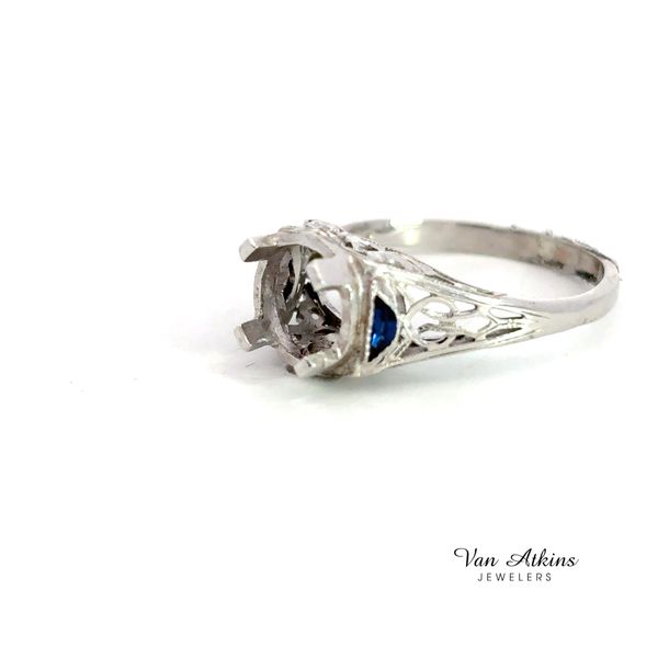 Estate Diamond Semi-Mount Ring Image 2 Van Atkins Jewelers New Albany, MS
