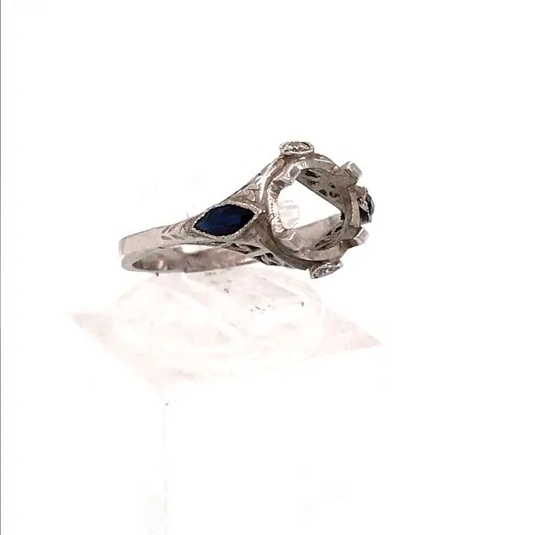 Estate Diamond Semi Mount Image 2 Van Atkins Jewelers New Albany, MS