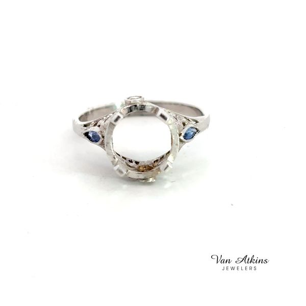 Estate Diamond Semi-Mount Ring Image 5 Van Atkins Jewelers New Albany, MS