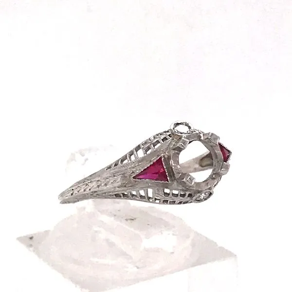 Estate Diamond Semi Mount Image 2 Van Atkins Jewelers New Albany, MS