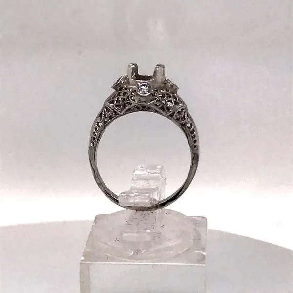 Estate Diamond Semi Mount Image 3 Van Atkins Jewelers New Albany, MS