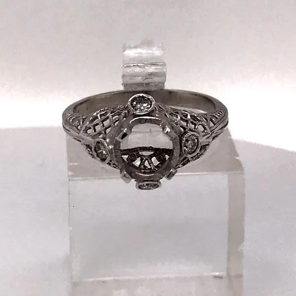 Estate Diamond Semi Mount Van Atkins Jewelers New Albany, MS