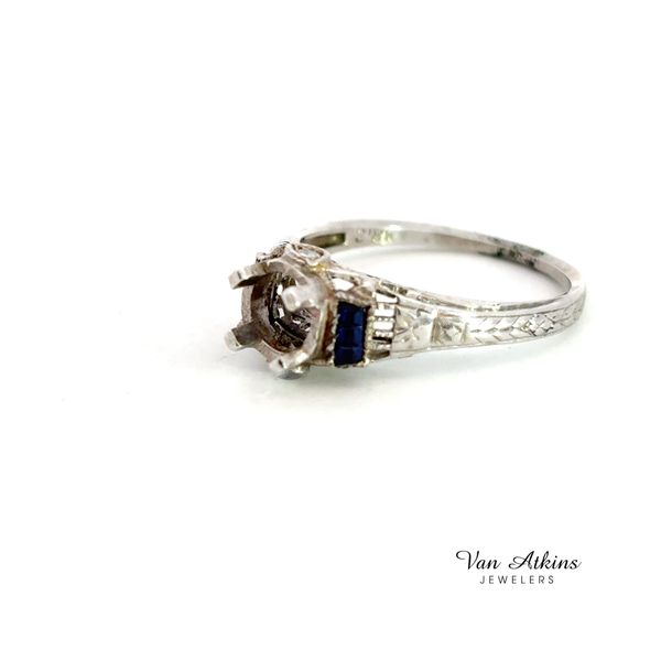 Estate Diamond Semi-Mount Ring Image 2 Van Atkins Jewelers New Albany, MS