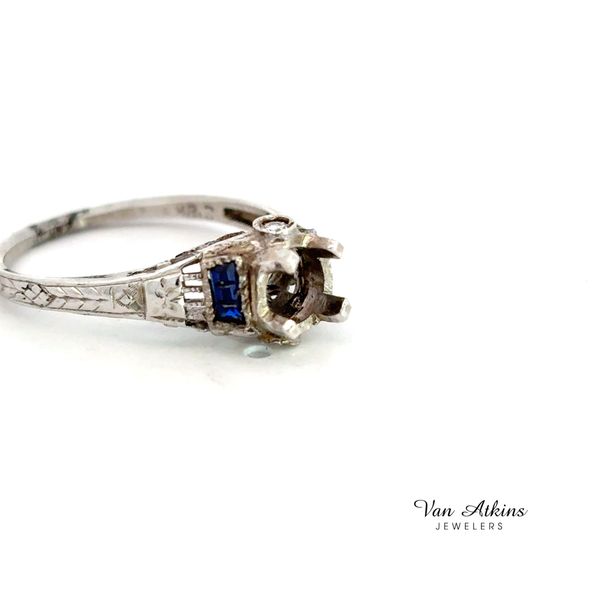 Estate Diamond Semi-Mount Ring Image 3 Van Atkins Jewelers New Albany, MS