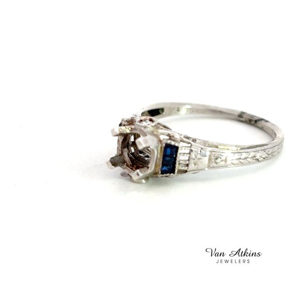Estate Diamond Semi-Mount Ring Image 4 Van Atkins Jewelers New Albany, MS