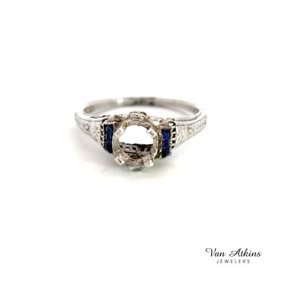 Estate Diamond Semi-Mount Ring Image 5 Van Atkins Jewelers New Albany, MS