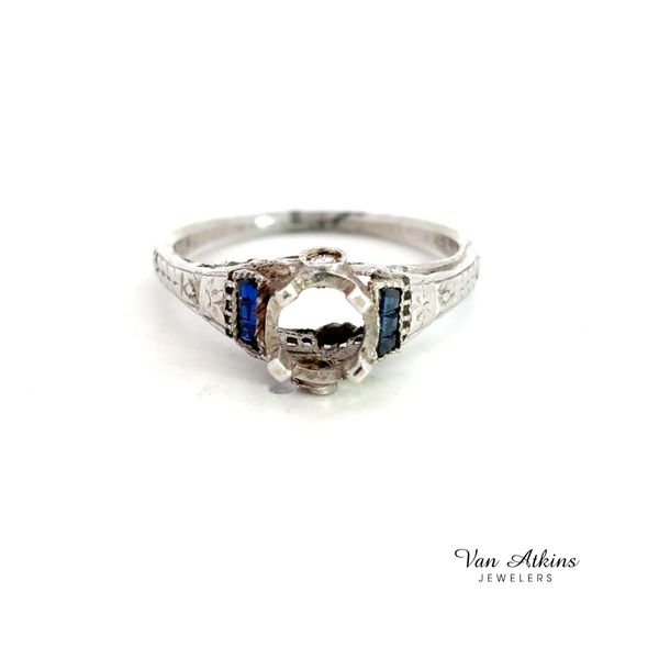 Estate Diamond Semi-Mount Ring Van Atkins Jewelers New Albany, MS