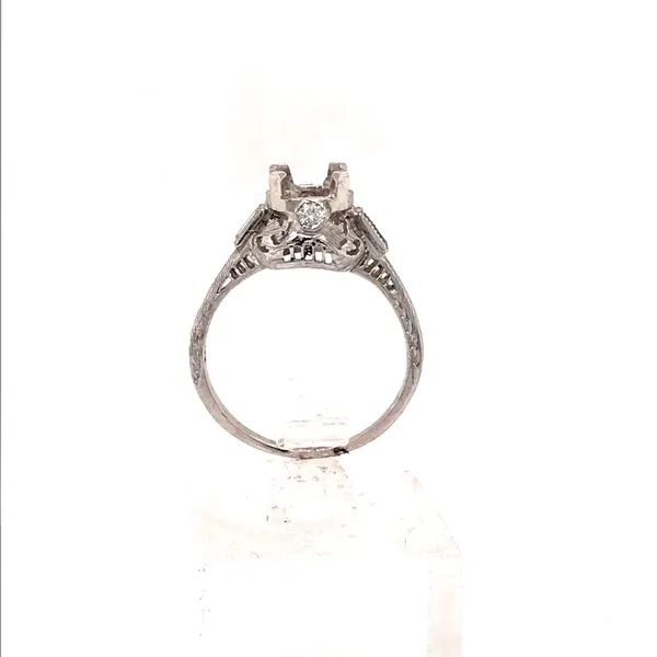 Estate Diamond Semi Mount Image 5 Van Atkins Jewelers New Albany, MS