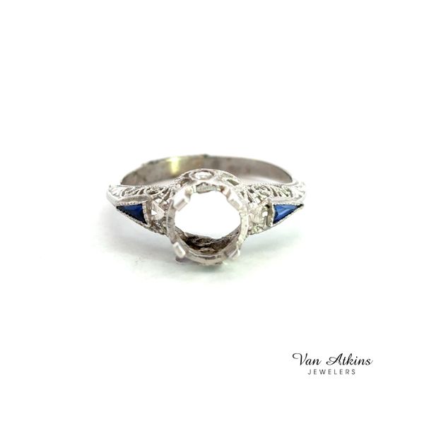 Estate Diamond Semi-Mount Ring Van Atkins Jewelers New Albany, MS